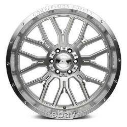 AXE AX6.1 COMPRESSION FORGED Wheels 22x12 (-44, 5x139.7) Silver Rims Set of 4