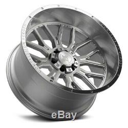 AXE AX6.1 COMPRESSION FORGED Wheels 22x12 (-44, 8x170) Silver Rims Set of 4
