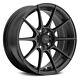 Advanti Racing Storm S1 Wheels 15x7 (35, 4x100, 73.1) Black Rims Set Of 4