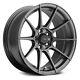 Advanti Racing Storm S1 Wheels 15x7 (35, 4x100, 73.1) Gray Rims Set Of 4