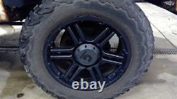 Aluminum 20x9 6x139mm Graphite Alloy Wheel withTire Set For 08 Sierra 1500 2719452