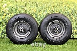 Antego Tire & Wheel Set of Two Gravely Ariens 13x6.50-6 Pneumatic Dark Gray As