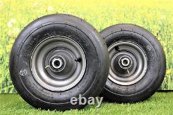 Antego Tire & Wheel Set of Two Gravely Ariens 13x6.50-6 Pneumatic Dark Gray As