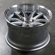 Aodhan Ds02 19x9.5 19x11 +22 5x114.3 Silver Machined Staggered (set Of 4)