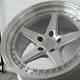 Aodhan Ds05 Wheels 18x9.5 +35 5x100 Machined Silver 18 Inch Rims (set 4)