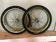 Azonic Outlaw 26 Wheelset, 20x110mm F, 9x135mm R, Small Block 8 Tires, Green