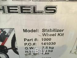 BIKE USA Adult Stabilizer Wheel Kit 16 Adult Training Wheels NEW, NOT small