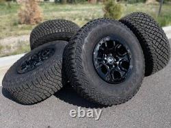 Beadlock 2022 Ford Bronco OEM SET OF 5 Wheels 6 lug rims 35 Tires Goodyear M/T
