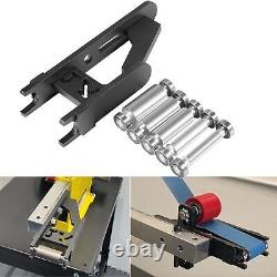 Belt Grinder 2x72 small wheels set and holder for knife grinders Knife Making