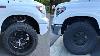 Big Or Small Wheels On A Lifted Tundra Crewmax 22 S Or 17 S Both Have 35 S King Toytec Coilovers