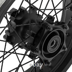 Black 19''17'' Front Rear Wheels Rims Spokes Disc set for Honda CB500X 13-18