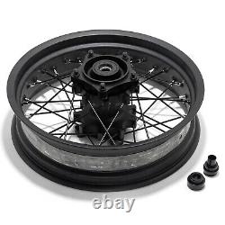 Black 19''17'' Front Rear Wheels Rims Spokes Disc set for Honda CB500X 13-18