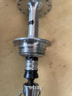 Campagnolo Record Small Flange Vintage Hubs 24/28h 100/126