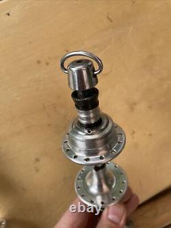Campagnolo Record Small Flange Vintage Hubs 24/28h 100/126