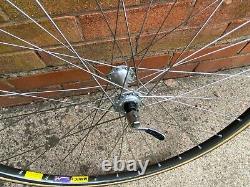 Campagnolo Small Flange Hubs, Mavic GP4 Rims Stainless, Wolber Tubs NEW UNUSED