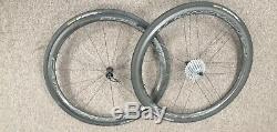 Canpagnolo Bora 35 dark label carbon clincher wheelset RRP £1950 used