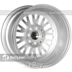 Circuit Performance CP28 15x8 4-100 4-114.3 +0 Silver Machined Wheels (SET OF 4)