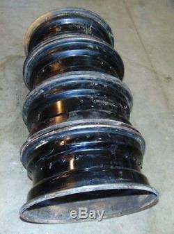 Citroen SM Steel Wheels Rims 15x6 -Set Of 4-Nice Shape - MT