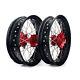 Complete Supermoto Wheels Set For Honda Xr650l Xr 650 L 17 Inches