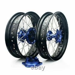 DR-Z 400SM For Suzuki Supermoto 17 Wheel Set 3.5 Front 4.25 Rear DRZ400SM 00-24