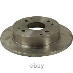 Disc Brake Rotor For 1991-1997 Honda Accord Front and Rear Solid 4-Wheel Set