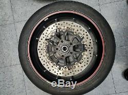 Ducati Marchesini Forged wheel set for Hypermotard, Multistrada, 848 small axle