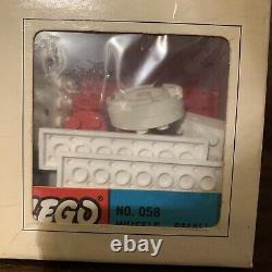 Extremly Rare Lego Set Samsonite 8 Small Wheels No. 058 Brand New Sealed