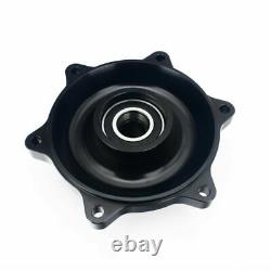 For Suzuki 17'' Supermoto Wheel Set Black Hubs Rims DRZ400S 00-20 DRZ400SM 05-20