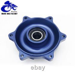 For Suzuki 17x3.5/4.25 Supermoto Spoked Wheel Blue Hub Rotor Set DRZ400SM 00-22