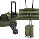 Forza Green Softside Rolling Suitcase Luggage Set (2-piece) Traveler Tote