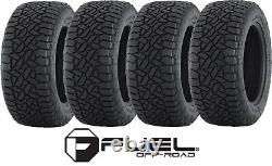 Fuel Maverick Black Milled Wheels Rims Tires 285 55 20 Gripper At F-250 F-350