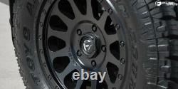 Fuel Vector Black Wheels Rims Tires 285 70 17 Gripper At All Terrain Package 33
