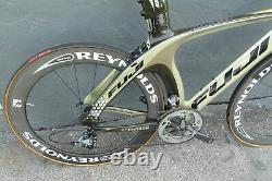 Fuji D6 Triathlon Road Bike Carbon Fiber Reynolds Strike Wheelset Sram Red Small