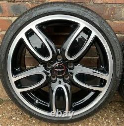 Genuine Mini Cooper S 18 JCW Cup Alloy Wheels 509 Pirelli Tyres 7mm F55 F56