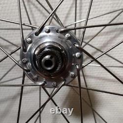 Hand-Set Wheel Campagnolo Record Small Flange Hub Front