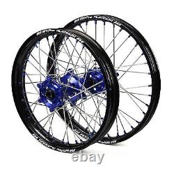 Husqvarna TE300 2014 2015 2016 2017 Wheels Set Blue Black 18 21 Wheel Rims
