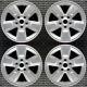 Jeep Liberty All Silver Small Cap 16 Oem Wheel Set 2008 To 2012