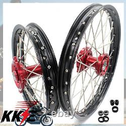 KKE 17/14 Kid's Small Wheels Rims Set For Honda CR80R 1993-2002 CR85R 2003-2008