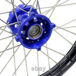 KKE 17/14 Small Kid's Wheels Set For KTM 85 SX 2003-2020 Mini Dirt Bike Blue Hub