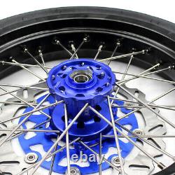 KKE 17 Supermoto DRZ400SM 2005-2022 For SUZUKI Motocross Wheels Rims CST Tires