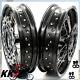 Kke 17 Supermoto Motard Wheel Rim Set For Suzuki Drz400sm 2005-2020 Disc Black