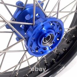 KKE 17 Supermoto Wheels Rims Set For Suzuki DRZ400SM 05-2022 DRZ400S 2000-2022