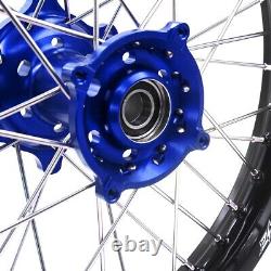 KKE 21/18 CNC Dirt Bike Wheels For 2000-2013 Husqvarna SM TE TC TXC 125-510CC
