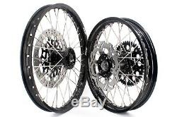 KKE 21/18 Complete Enduro Wheels Rims Set for SUZUKI DRZ400SM 2005-2019 310mm