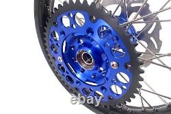 KKE 21/18 Enduro Dirtbike Wheels Rims Set Fit Suzuki DRZ400SM 2005-2022 Disc
