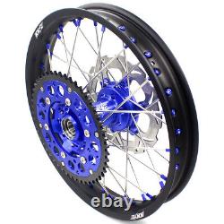 KKE 21/18 Enduro Motorcycle Dirt Wheels Rims Set for Suzuki DRZ400SM 2005-2022