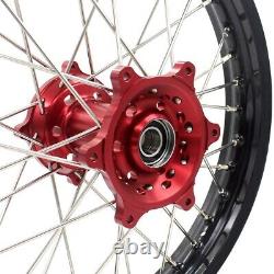 KKE 21/18 Motorcycle CNC Wheels For 2000-2013 Husqvarna SM TE TC TXC 125-510CC