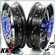 Kke 3.5/4.2517 Supermoto Motard Cnc Wheels Rims Set Fit Drz400sm 2005-2020 Disc