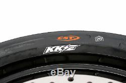 KKE 3.5/4.2517 Supermoto Wheels Rims Set CST Tire Fit SUZUKI DRZ400SM 2005-2019