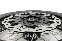 KKE 3.5/4.2517in. Supermoto Wheels Rims Tires Set For SUZUKI DRZ400SM 2005-2021